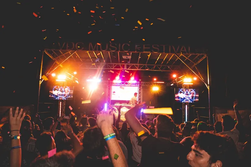 Palco di un festival